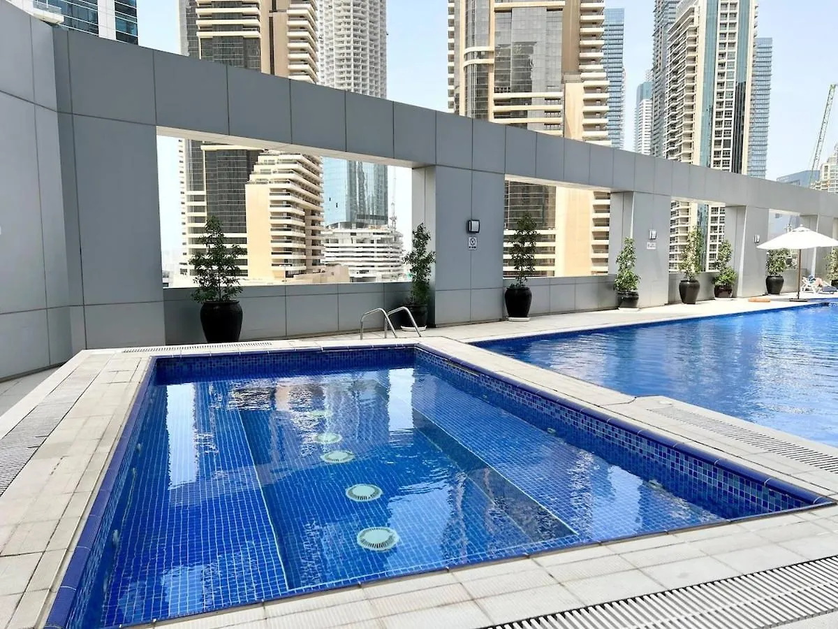 Daire Luxury Modern Studio In Dubai Marina With Sea View